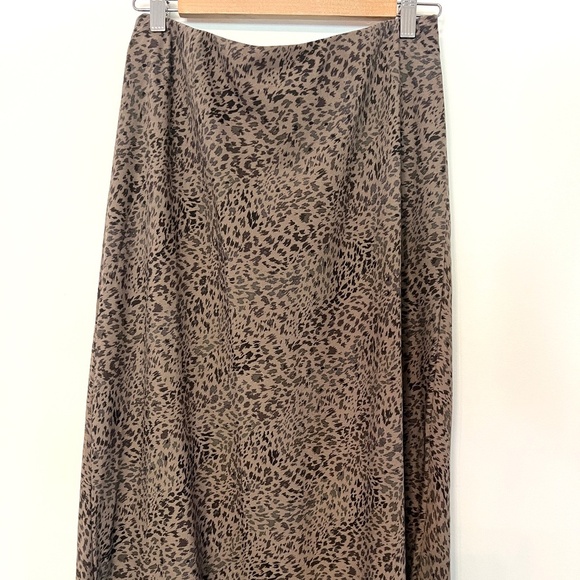 a new day Dresses & Skirts - A new day animal print midi skirt
